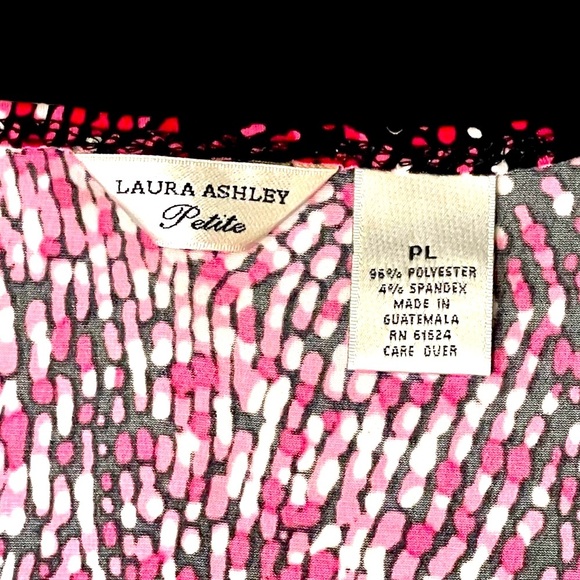 3 Womens Laura Ashley petite dress blouses. - Picture 15 of 16